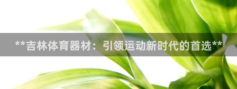 深圳极悦文化传媒有限公司：**吉林体育器材：引领运动