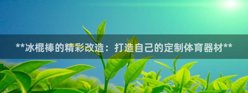 极悦平台app二维码怎么弄到桌面：**冰棍棒的精彩改