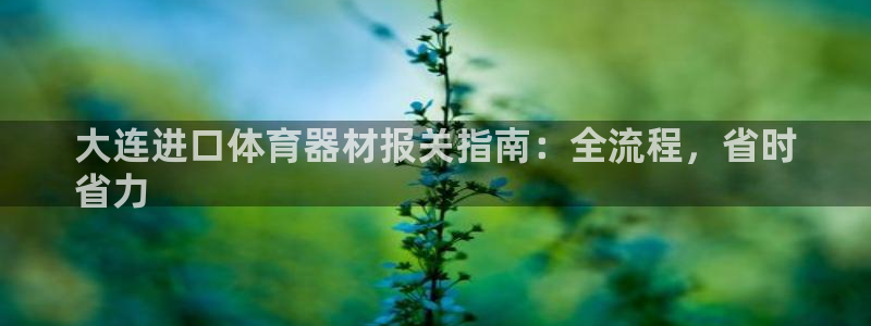 极悦官网下载最新版本更新内容视频：大连进口体育器材报关指南：