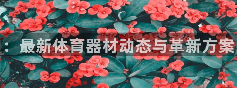 极悦娱乐官方网站首页：：最新体育器材动态与革新方案